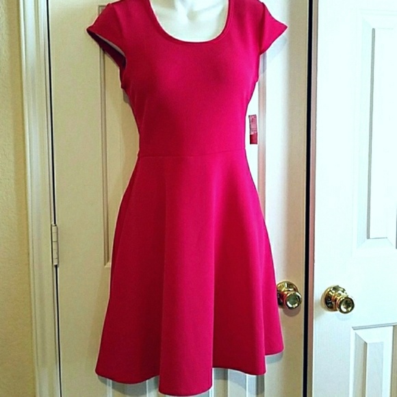 hot pink fuschia dress